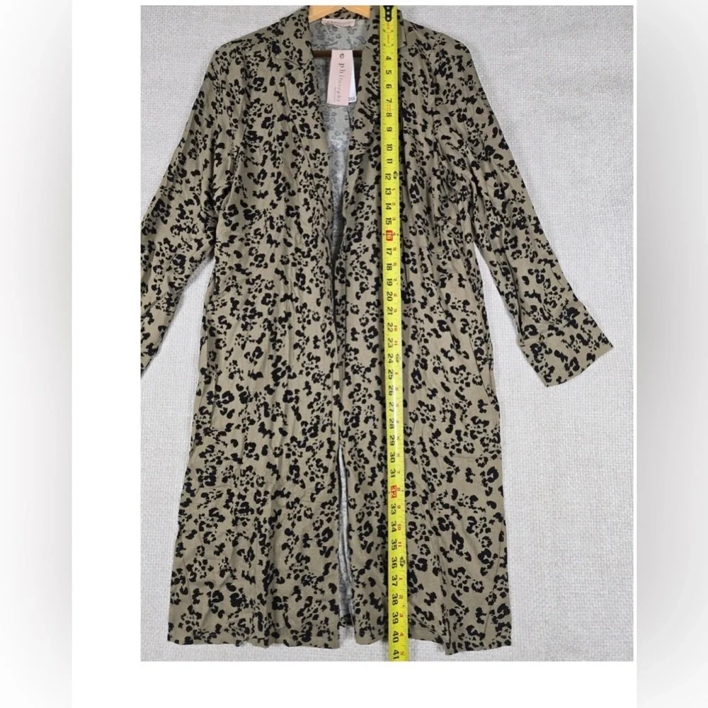 Philosophy Animal Print Cardigan